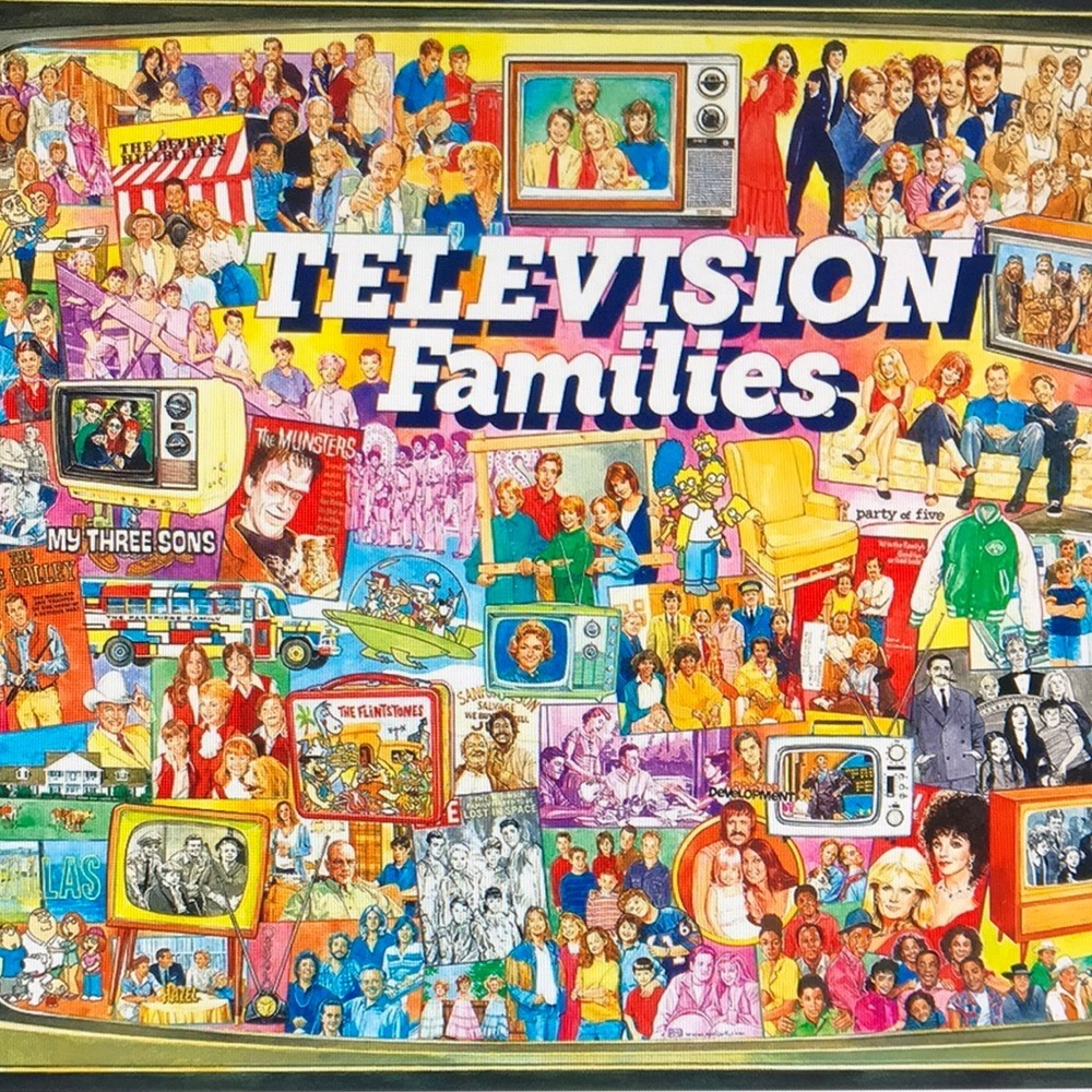 New White Mountain  1000 Piece TV Families Jigsaw Puzzle
